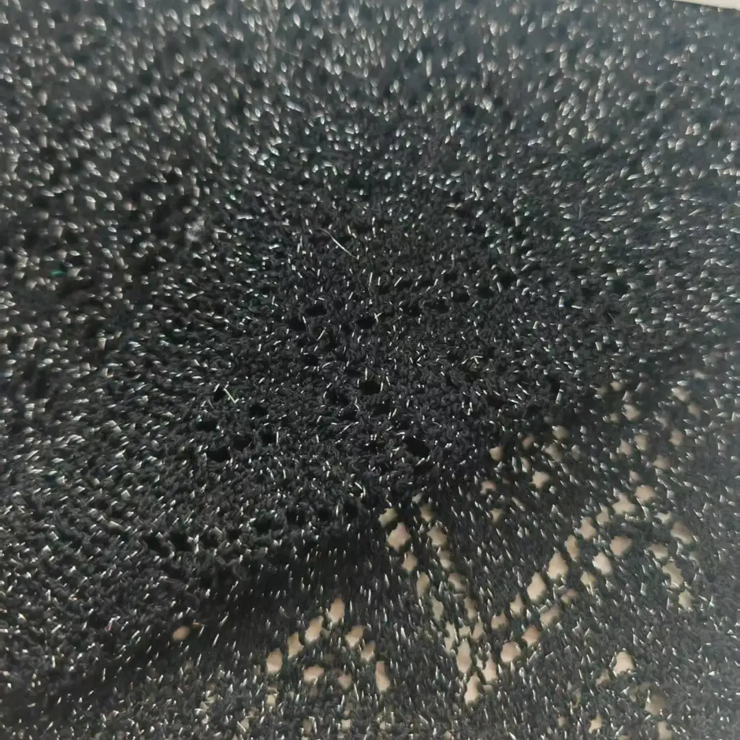 China Yarn for Crew Neck Pullover (Sweater),Crop Top Pullover (Sweater),Polo T-shirt (Sweater),Hoodie  (Sweater) Boucle Yarn Fancy Yarn Polyester Lurex black color buy from China wholesaler bulk order at wholesale price free worldwide shipping Alibaba