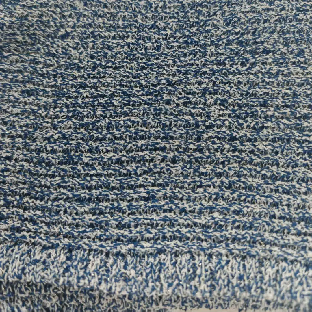 China Yarn for Full-Zipper Cardigan (Sweater),Half-Zipper Cardigan (Sweater),T-shirt (Sweater),Polo T-shirt (Sweater) Knot Yarn Fancy Yarn Polyester Sequin Blue color buy from China wholesaler bulk order at wholesale price free worldwide shipping Alibaba