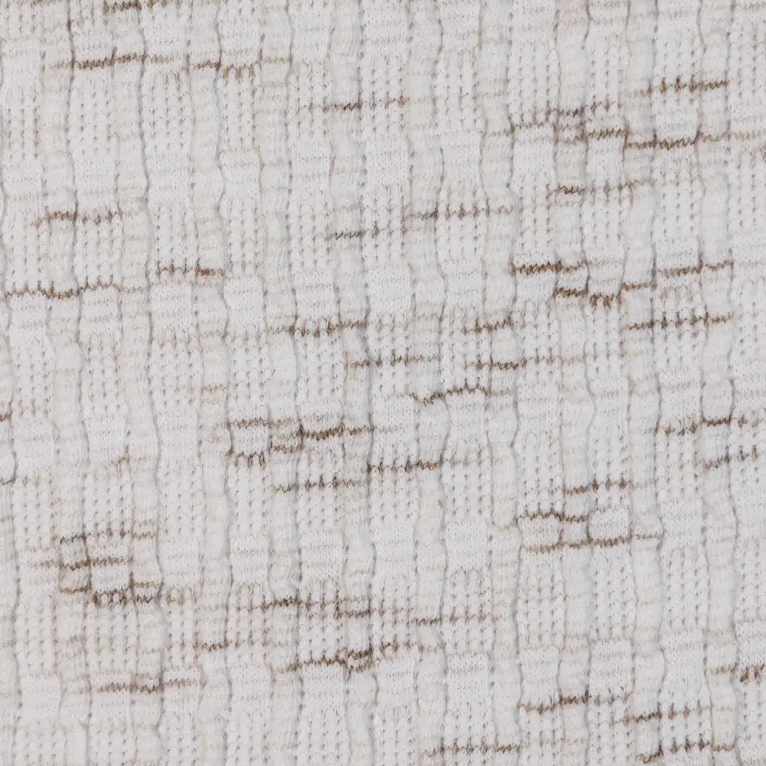 China Fabric for Loungewear Crepe Knit Fabric Polyester Viscose Rayon Milky white color buy from China wholesaler bulk order at wholesale price free worldwide shipping Alibaba