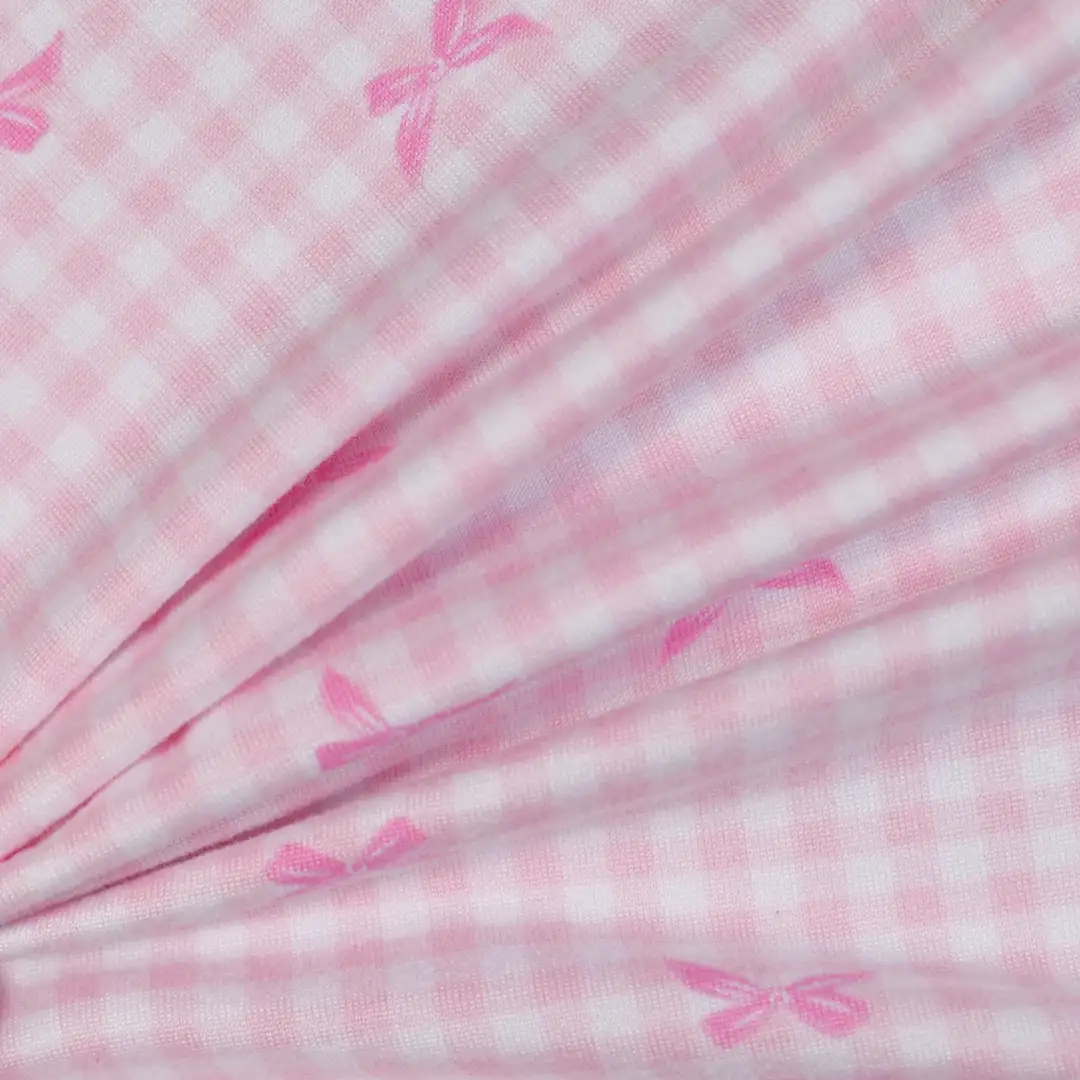 China Fabric for Loungewear Single Jersey Knit Fabric Polyester Spandex pink color buy from China wholesaler bulk order at wholesale price free worldwide shipping Alibaba