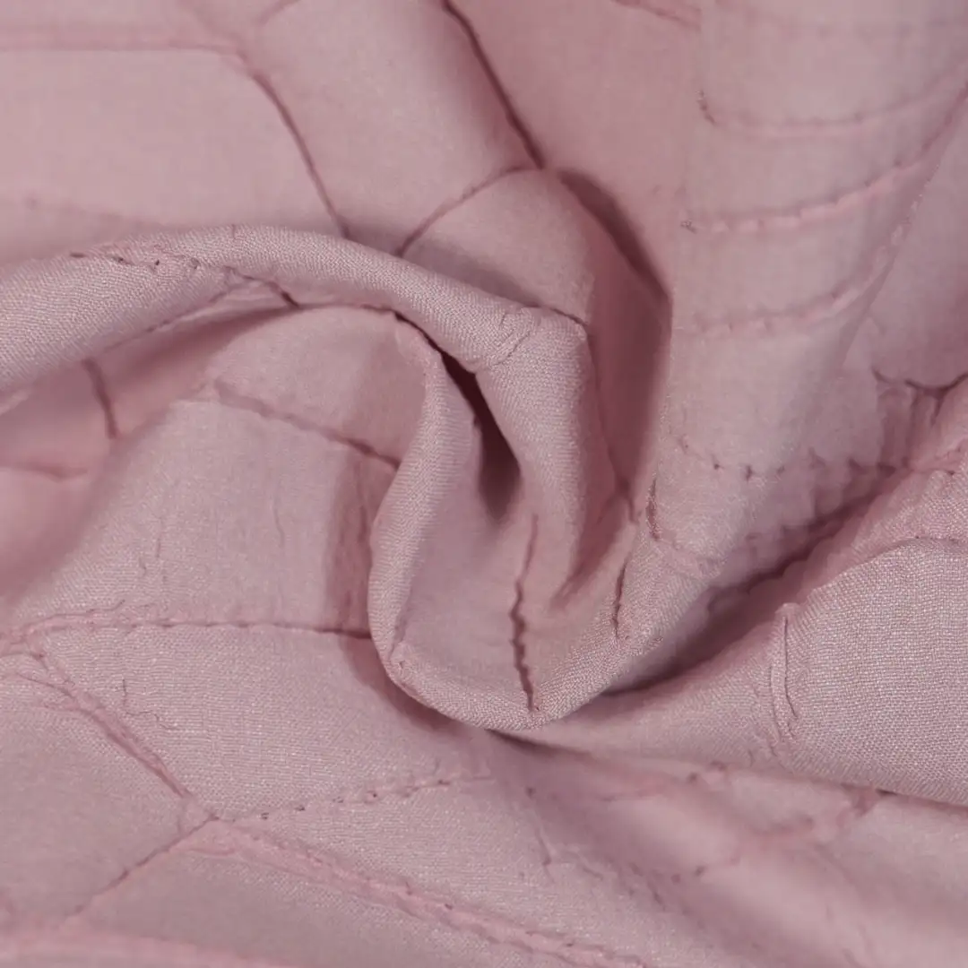China Fabric for Skirt Schiffli Synthetic Woven Fabric Polyester pink color buy from China wholesaler bulk order at wholesale price free worldwide shipping Alibaba