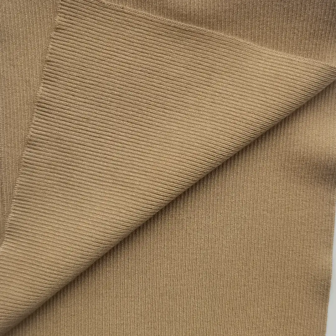 China Yarn for Ladies Vest (Sweater),Men’s Vest (Sweater),Open Cardigan (Sweater),Full-Zipper Cardigan (Sweater),Crop Top Pullover (Sweater) Semi-Worsted Spun Regular Yarn Lenzing Viscose Khaki color buy from China wholesaler bulk order at wholesale price free worldwide shipping Alibaba