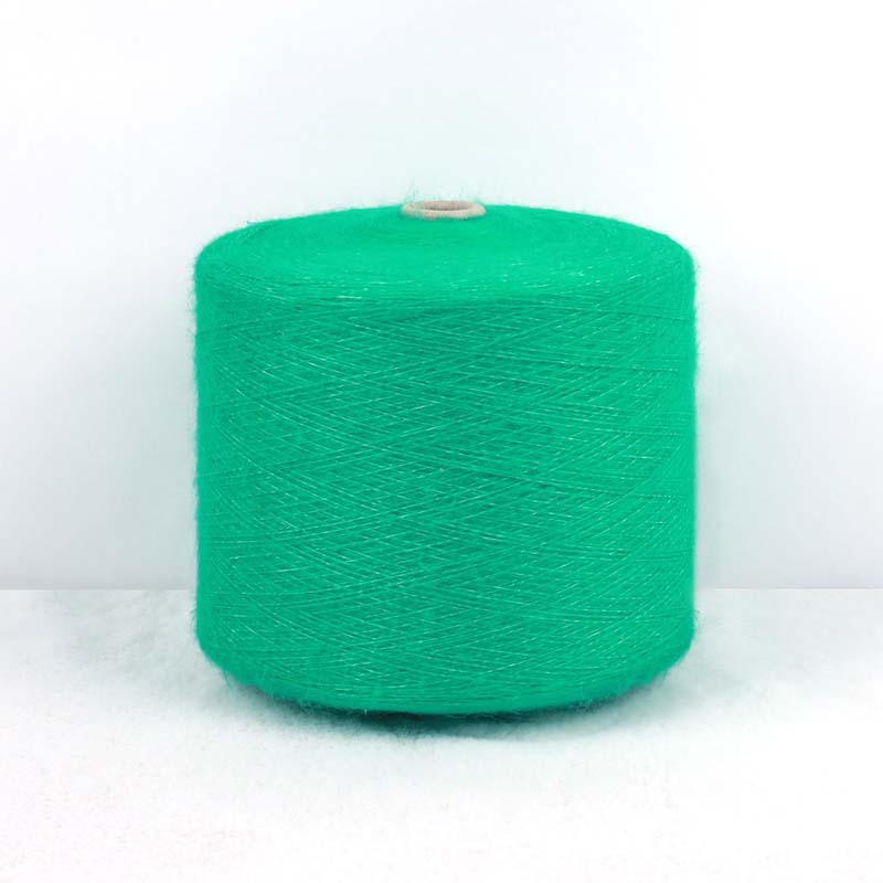 China Yarn for Open Cardigan (Sweater),Hoodie  (Sweater),Round Neck Pullover (Sweater) Mossy Yarn Fancy Yarn Recycled Polyester Spandex Green color buy from China wholesaler bulk order at wholesale price free worldwide shipping Alibaba