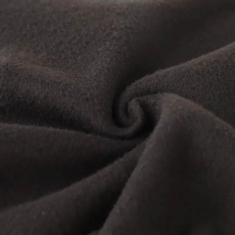 China Fabric for Hoodie,Jackets,Sweatshirt Polar Fleece Knit Fabric Polyester Black color buy from China wholesaler bulk order at wholesale price free worldwide shipping Alibaba