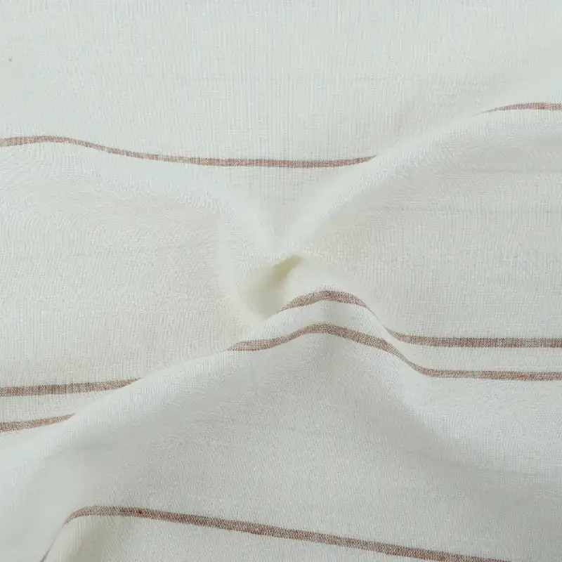Bangladesh Fabric for Shirt,Crop Top,Skirt,Over Shirt Linen/Cotton Plain Natural Woven Fabric Linen Cotton off White and Brown Print color buy from Bangladesh wholesaler bulk order at wholesale price free worldwide shipping Alibaba