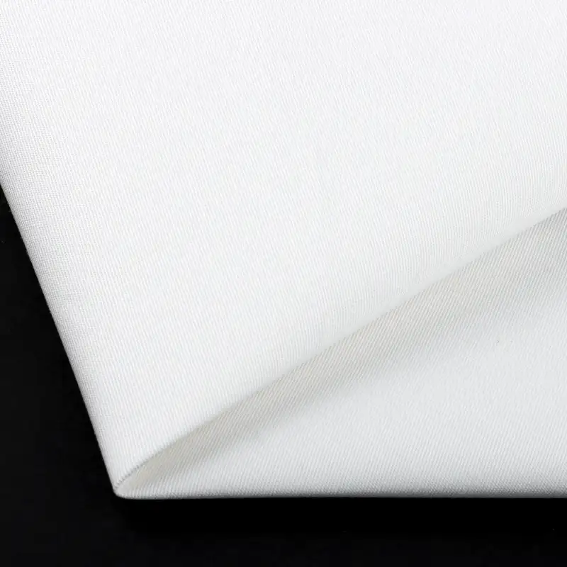 China Fabric for Shirt Cotton Plain Natural Woven Fabric Cotton White color buy from China wholesaler bulk order at wholesale price free worldwide shipping Alibaba