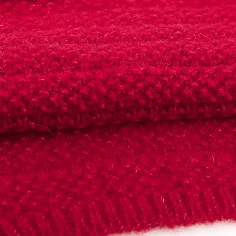 China Yarn  Woollen Spun Regular Yarn Recycled Polyester Wool red color buy from China wholesaler bulk order at wholesale price free worldwide shipping Alibaba