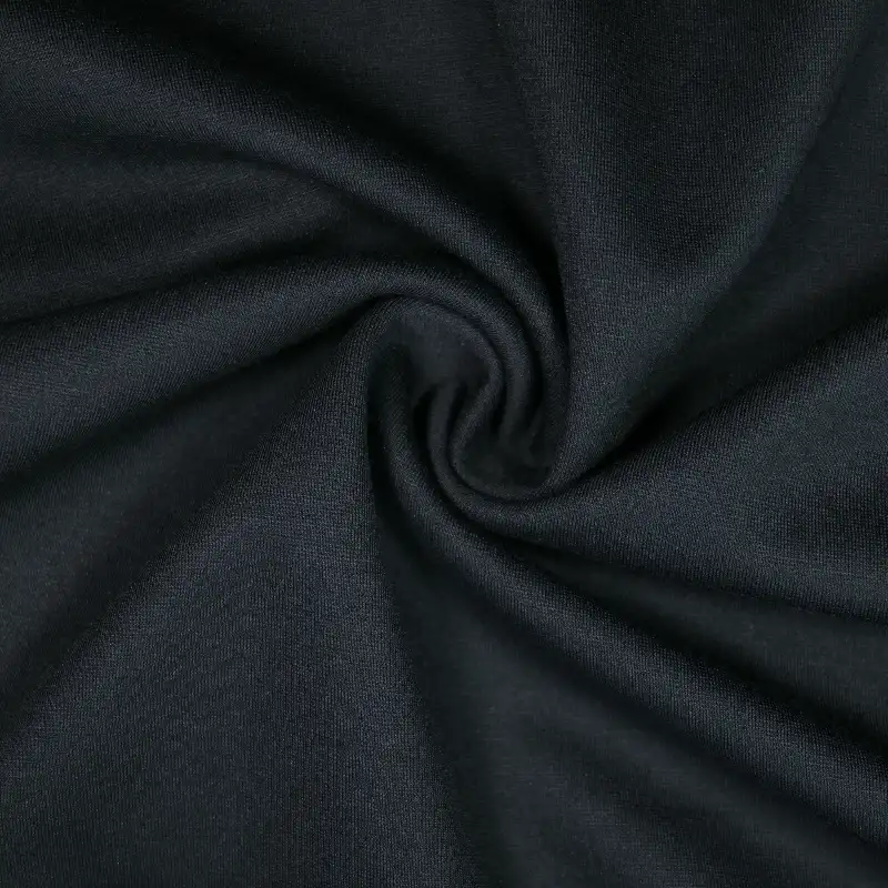 China Fabric for Jackets,Sweatshirt Scuba Knit Fabric Rayon Nylon Spandex Black color buy from China wholesaler bulk order at wholesale price free worldwide shipping Alibaba