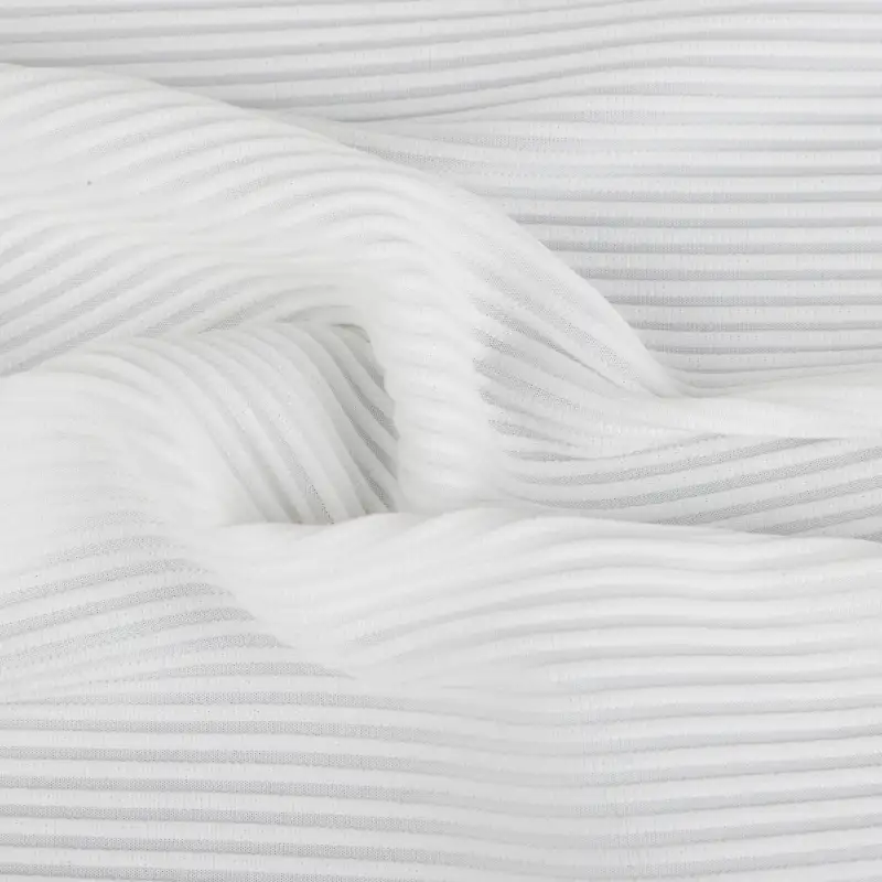 China Fabric for T-Shirt,Polo Shirt Ottoman Knit Fabric Polyester Spandex White color buy from China wholesaler bulk order at wholesale price free worldwide shipping Alibaba