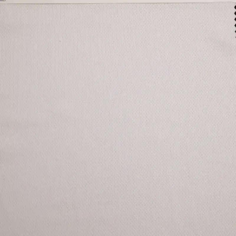 China Fabric for T-Shirt,Round Neck Pullover ,Sweatshirt,Tracksuits Birdeye Mesh Knit Fabric Polyester Spandex white color buy from China wholesaler bulk order at wholesale price free worldwide shipping Alibaba