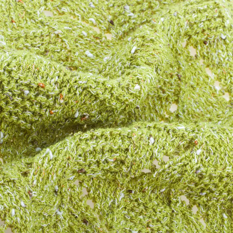 China Yarn for Crop Top,Round Neck Pullover (Sweater),Crew Neck Pullover (Sweater),Crop Top Pullover (Sweater) Boucle Yarn Fancy Yarn Acrylic Recycled Polyester Nylon Green color buy from China wholesaler bulk order at wholesale price free worldwide shipping Alibaba