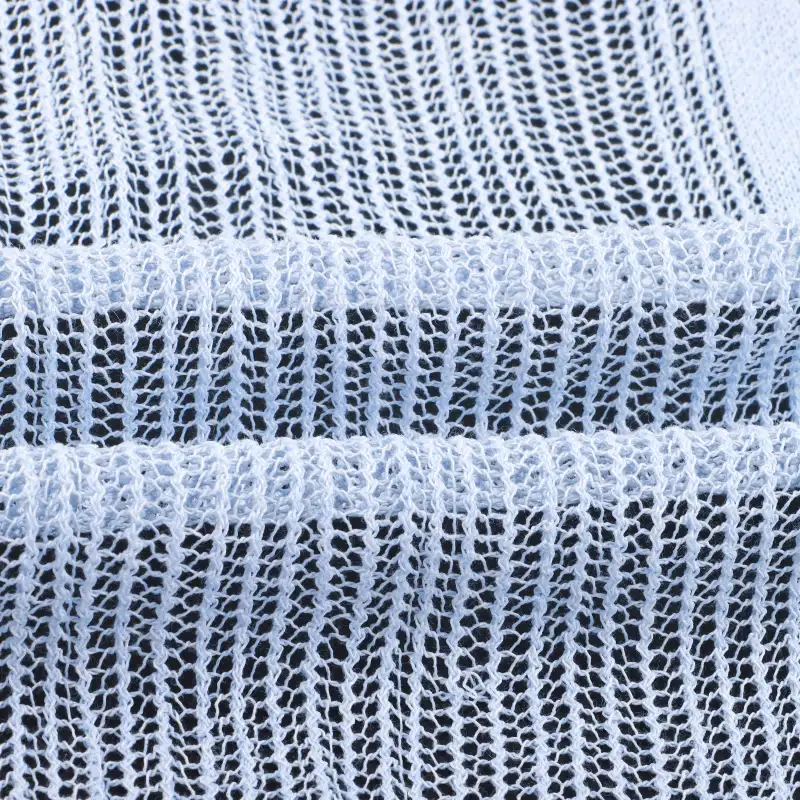 China Yarn for Crop Top,Full-Zipper Cardigan (Sweater),Half-Zipper Cardigan (Sweater),Hoodie  (Sweater) Double Twist Spun Regular Yarn Recycled Polyester Polyester Nylon Blue color buy from China wholesaler bulk order at wholesale price free worldwide shipping Alibaba