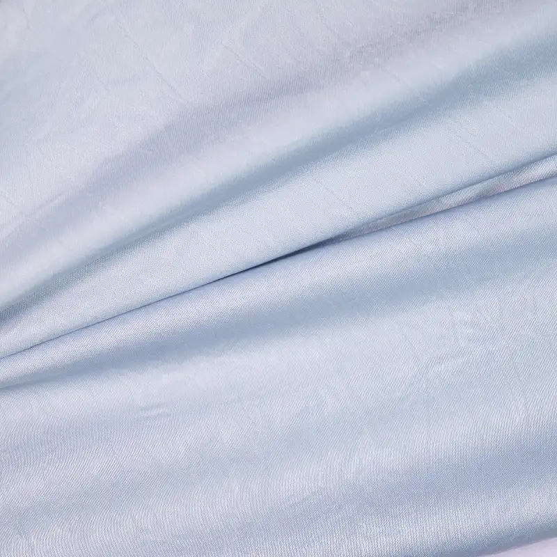 China Fabric for Shirt,Pants,Skirt,Dresses (Pullover)  Bengaline Synthetic Woven Fabric Polyester skyblue color buy from China wholesaler bulk order at wholesale price free worldwide shipping Alibaba