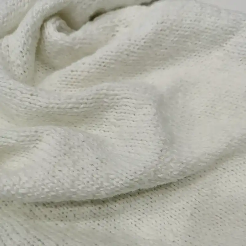 China Yarn for Ladies Vest (Sweater),Open Cardigan (Sweater),Crop Top Pullover (Sweater),Polo T-shirt (Sweater),Hoodie  (Sweater) Slub Yarn Fancy Yarn BCI Cotton Recycled Polyester 白色 color buy from China wholesaler bulk order at wholesale price free worldwide shipping Alibaba