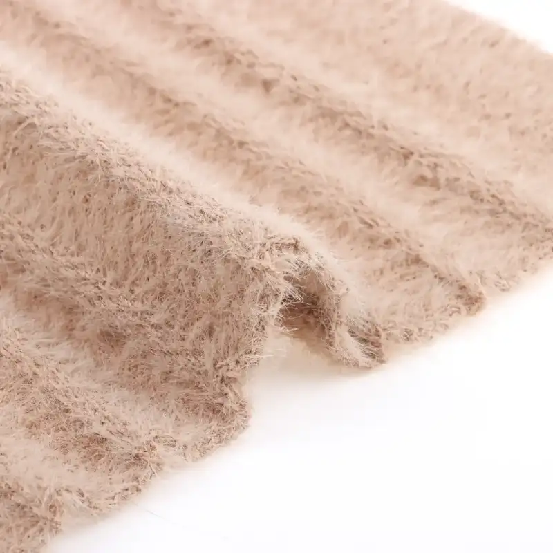 China Yarn for Hoodie,Open Cardigan (Sweater),Crew Neck Pullover (Sweater),Crop Top Pullover (Sweater) Cat Feather Yarn Fancy Yarn Nylon Brown color buy from China wholesaler bulk order at wholesale price free worldwide shipping Alibaba