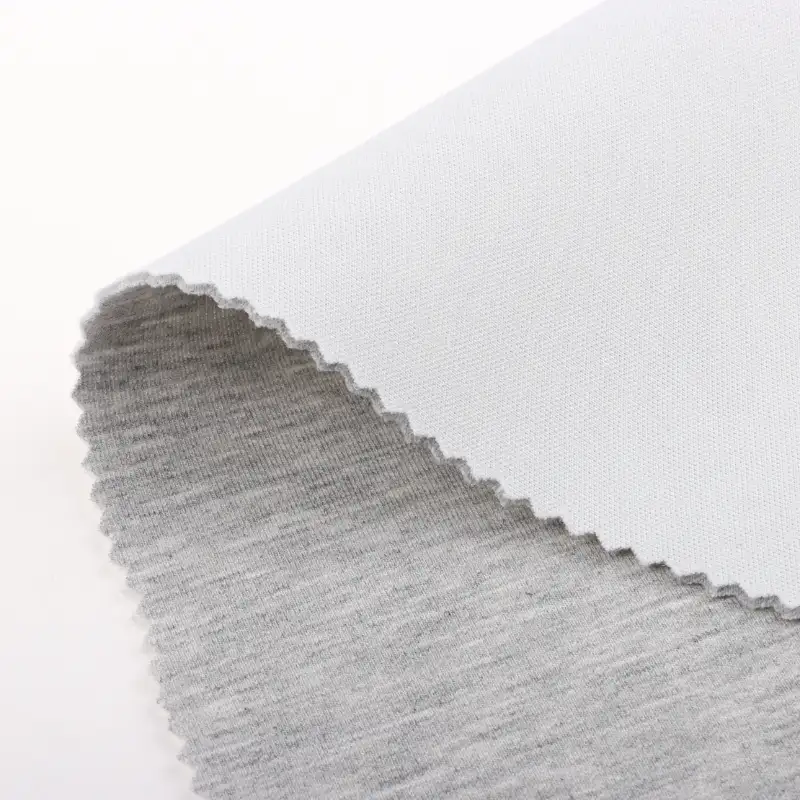 China Fabric for Loungewear,Tracksuits Scuba Knit Fabric Polyester Viscose Spandex Gray color buy from China wholesaler bulk order at wholesale price free worldwide shipping Alibaba