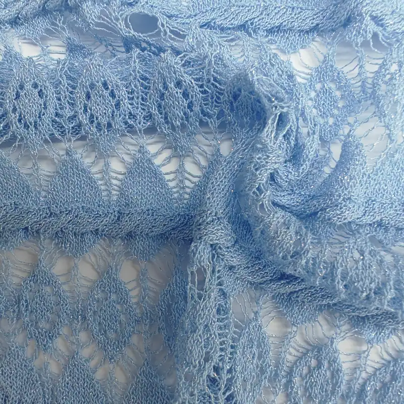 China Yarn for Polo Shirt,Crop Top,Skirt (Sweater) Lurex Lurex Viscose Nylon Metallic fiber Blue color buy from China wholesaler bulk order at wholesale price free worldwide shipping Alibaba