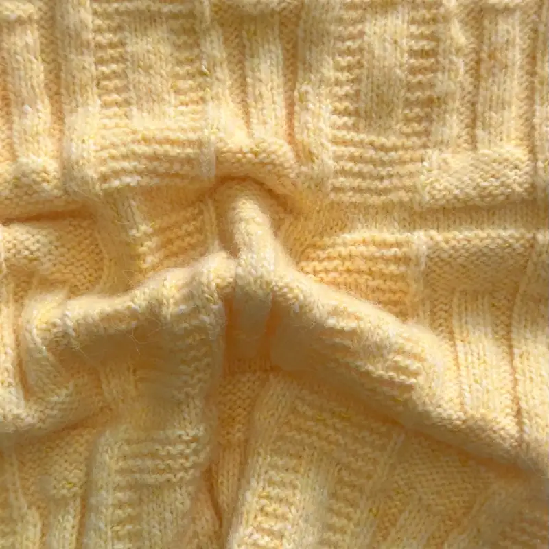 China Yarn for Round Neck Pullover (Sweater),Crew Neck Pullover (Sweater) Ring Spun Regular Yarn Recycled Polyester Staple Fiber RWS Wool Chemical Fiber 黄色 color buy from China wholesaler bulk order at wholesale price free worldwide shipping Alibaba