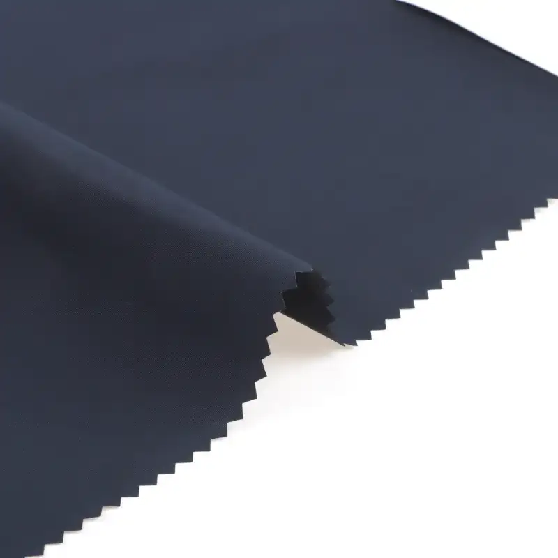 China Fabric for Jackets,Down Jacket,Padded Jacket Polyester Imitation Memory Fabric Synthetic Woven Fabric Polyester DARK BLUE color buy from China wholesaler bulk order at wholesale price free worldwide shipping Alibaba