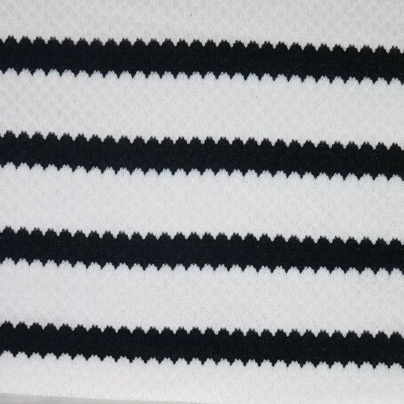 China Fabric for Polo Shirt,Tank Top Jacquard Knit Fabric Polyester Viscose Spandex white&black color buy from China wholesaler bulk order at wholesale price free worldwide shipping Alibaba