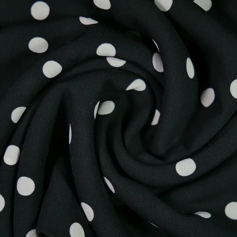 China Fabric for Pleated Midi Skirt,Kids Ruffle-Sleeve Top,Sleeveless Sundress,Ruffle Shirt Dress,Strap Midi Dress Chiffon Synthetic Woven Fabric Polyester Black color buy from China wholesaler bulk order at wholesale price free worldwide shipping Alibaba