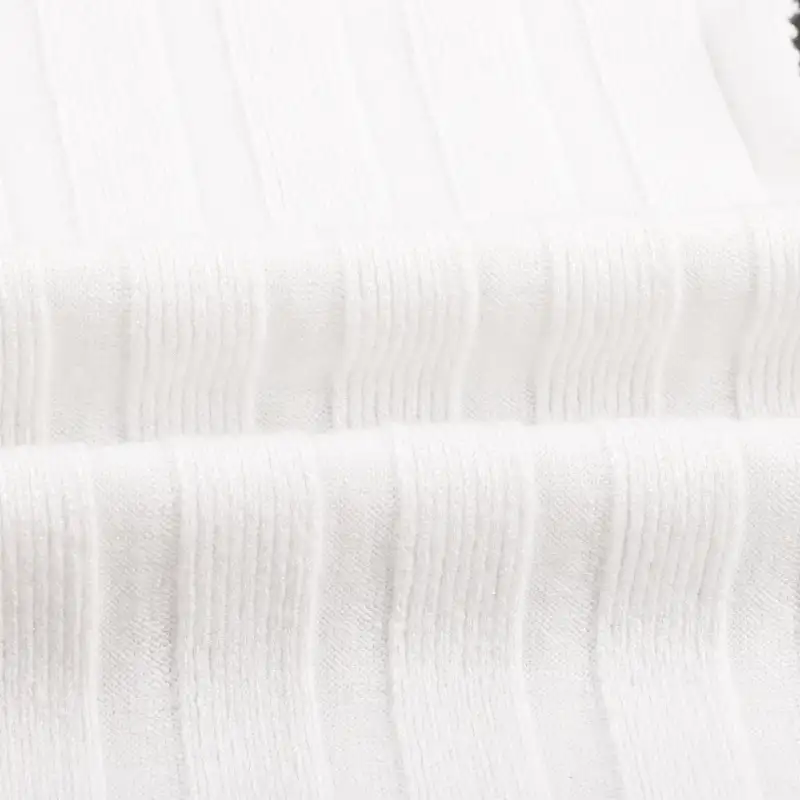 China Fabric for Polo Shirt,Tank Top,Crop Top,Hoodie Rib Knit Fabric Rayon Polyester Nylon white color buy from China wholesaler bulk order at wholesale price free worldwide shipping Alibaba
