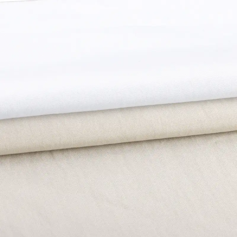 China Fabric for Shirt,Blouse,Skirt  Tencel-nylon Interwoven Fabric Woven Blended Fabric Lyocell Nylon Cambridge blue，khaki color buy from China wholesaler bulk order at wholesale price free worldwide shipping Alibaba