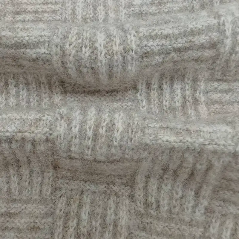 China Yarn for Polo Shirt,Crop Top,Round Neck Pullover (Sweater),Kids Crew-Neck Cardigan (Sweater) Mossy Yarn Fancy Yarn Polyester Wool Spandex Gray color buy from China wholesaler bulk order at wholesale price free worldwide shipping Alibaba
