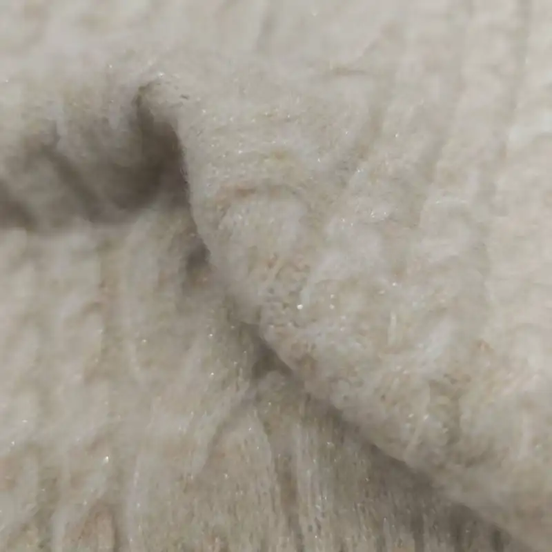 China Yarn for Crop Top,Hoodie,Open Cardigan (Sweater),Half-Zipper Cardigan (Sweater) Mossy Yarn Fancy Yarn Acrylic Nylon Polyester Metallic fiber Spandex Wool light brown color buy from China wholesaler bulk order at wholesale price free worldwide shipping Alibaba