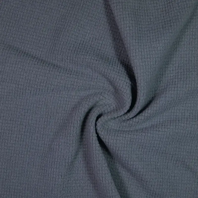 China Fabric for Crop Top,Kids Crew-Neck Cardigan  Jacquard Knit Fabric Polyester grey color buy from China wholesaler bulk order at wholesale price free worldwide shipping Alibaba