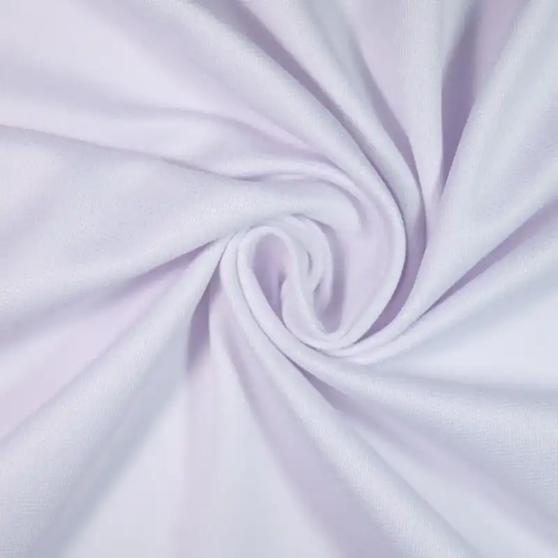 China Fabric for T-Shirt,Puff Sleeve Ruched Dress,Puffball Strappy Dress,Tank Midi Dress Rib Knit Fabric Polyester Spandex white color buy from China wholesaler bulk order at wholesale price free worldwide shipping Alibaba
