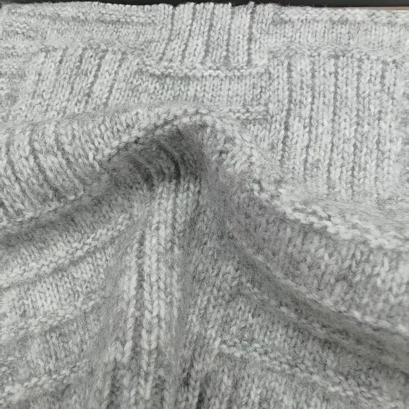 China Yarn for Half-Zipper Cardigan (Sweater),Knitted Jacket (Sweater),Hoodie  (Sweater) Air Spun Yarn Fancy Yarn Recycled Polyester Acrylic Nylon Wool apricot，grey color buy from China wholesaler bulk order at wholesale price free worldwide shipping Alibaba