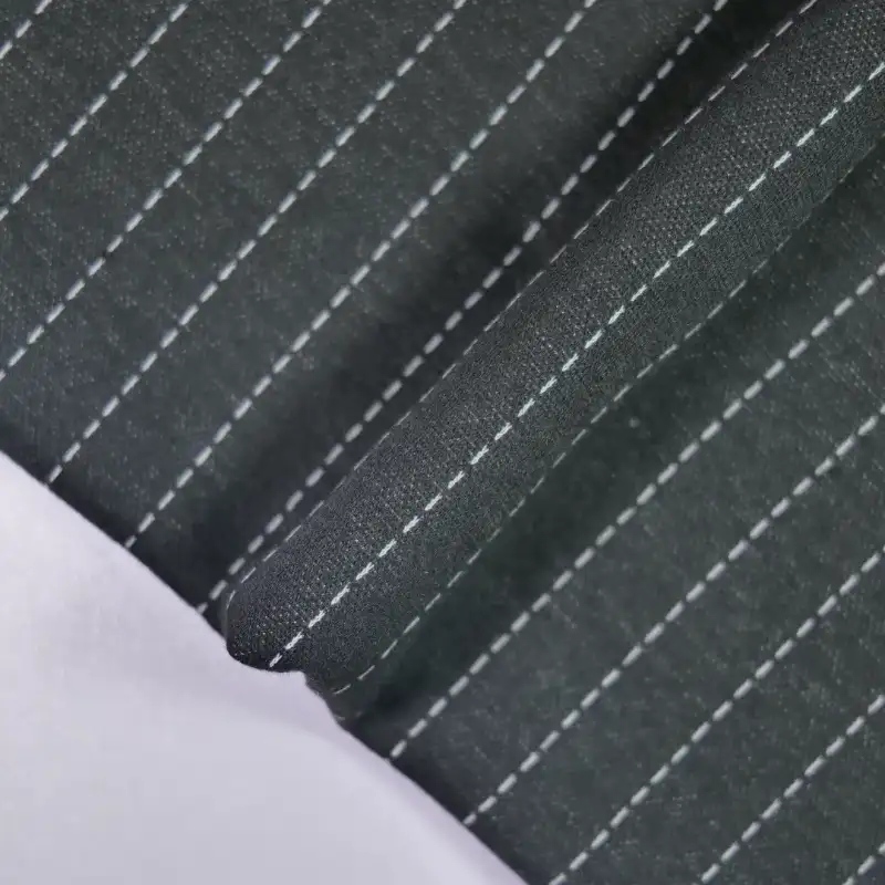 China Fabric for Jackets Jacquard Knit Fabric Polyester Rayon Spandex black color buy from China wholesaler bulk order at wholesale price free worldwide shipping Alibaba