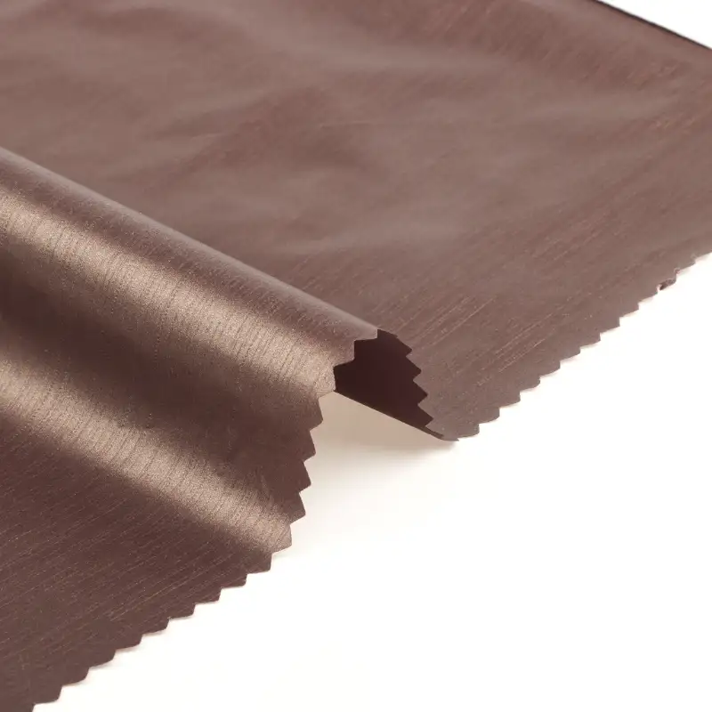 China Fabric for Jackets,Down Jacket,Padded Jacket Nylon Taffeta Synthetic Woven Fabric Nylon brown color buy from China wholesaler bulk order at wholesale price free worldwide shipping Alibaba