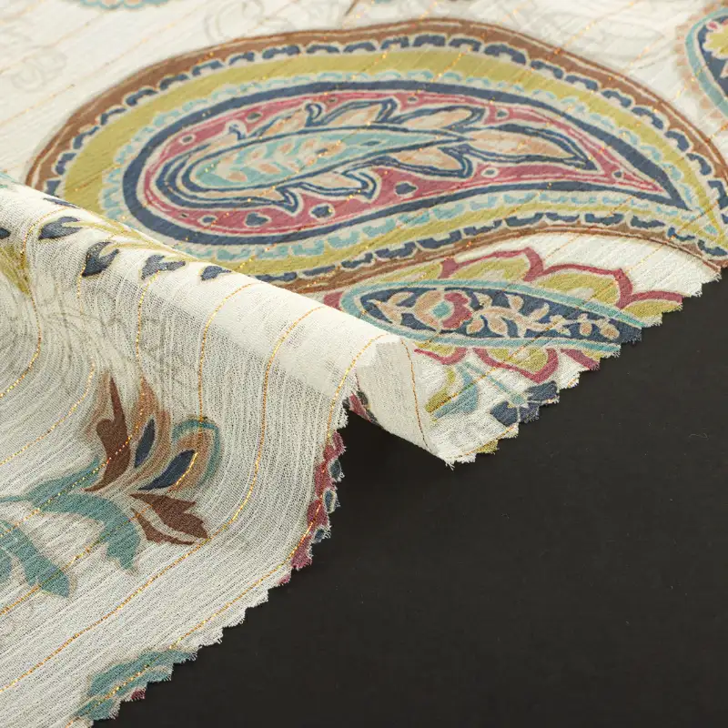 China Fabric for Skirt Chiffon Synthetic Woven Fabric Polyester printing color buy from China wholesaler bulk order at wholesale price free worldwide shipping Alibaba