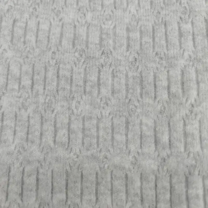 China Yarn for Open Cardigan (Sweater),Shirt Long Sleeve Zipper (Sweater),Round Neck Pullover (Sweater),Crew Neck Pullover (Sweater) Mossy Yarn Fancy Yarn Recycled Polyester Wool Spandex Gray color buy from China wholesaler bulk order at wholesale price free worldwide shipping Alibaba