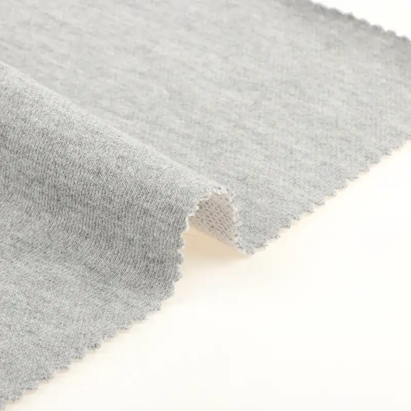 China Fabric for Pants,Sweatshirt French Terry Knit Fabric Cotton Polyester grey color buy from China wholesaler bulk order at wholesale price free worldwide shipping Alibaba