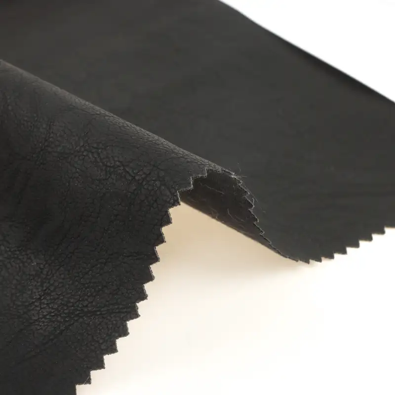 China Fabric for Jackets,Skirt Bonded fabric Bonded fabric Polyurethane (PU) black color buy from China wholesaler bulk order at wholesale price free worldwide shipping Alibaba