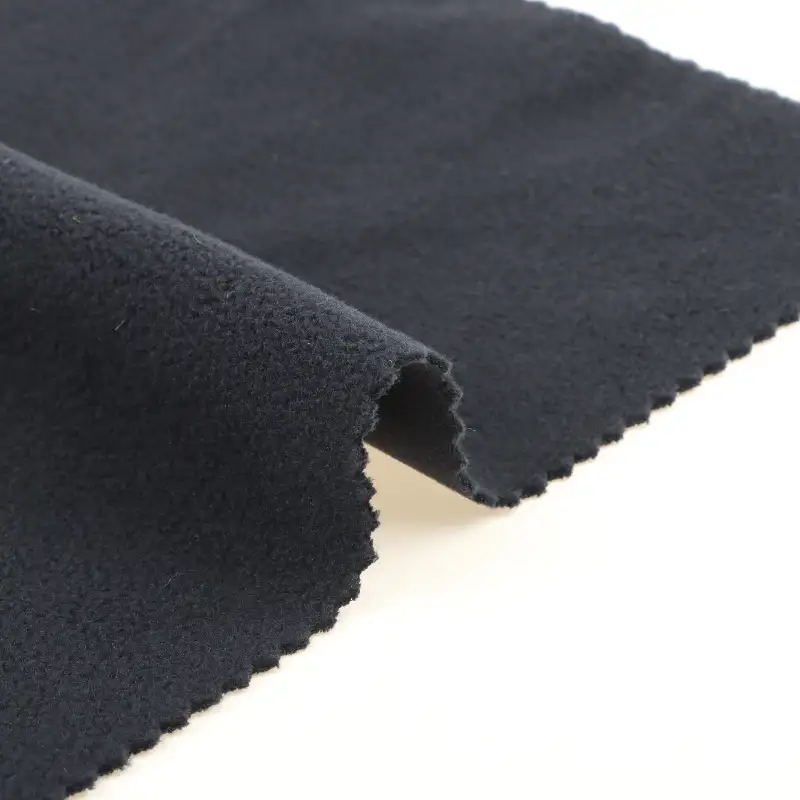 China Fabric for Jackets,Skirt,Hoodie,Loungewear Polar Fleece Knit Fabric Polyester navy color buy from China wholesaler bulk order at wholesale price free worldwide shipping Alibaba