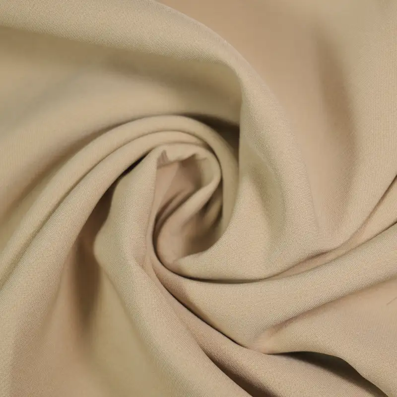 China Fabric for Pants,Jackets,Trench Coat,Suit Twill Woven Blended Fabric Polyester Elastane coffee color buy from China wholesaler bulk order at wholesale price free worldwide shipping Alibaba