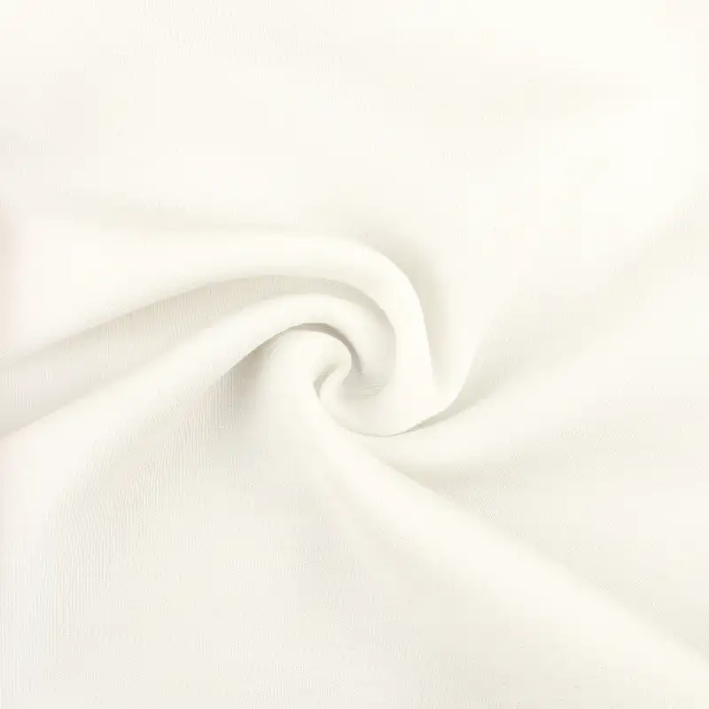 China Fabric for Sweatshirt,Tracksuits Scuba Knit Fabric Liva Eco Viscose Polyester Spandex WHITE color buy from China wholesaler bulk order at wholesale price free worldwide shipping Alibaba
