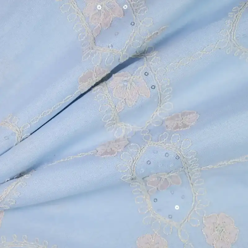 China Fabric for Shirt,Skirt Linen/Polyester Plain Natural Woven Fabric Polyester Ramie blue color buy from China wholesaler bulk order at wholesale price free worldwide shipping Alibaba