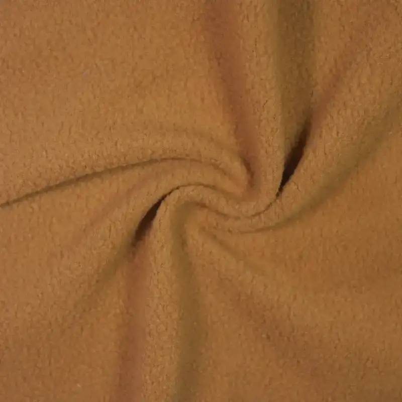 China Fabric for Hoodie,Trench Coat,Hoodie  (Sweater),Interlining,Kids Crew-Neck Cardigan (Sweater) Polar Fleece Knit Fabric Polyester brown color buy from China wholesaler bulk order at wholesale price free worldwide shipping Alibaba