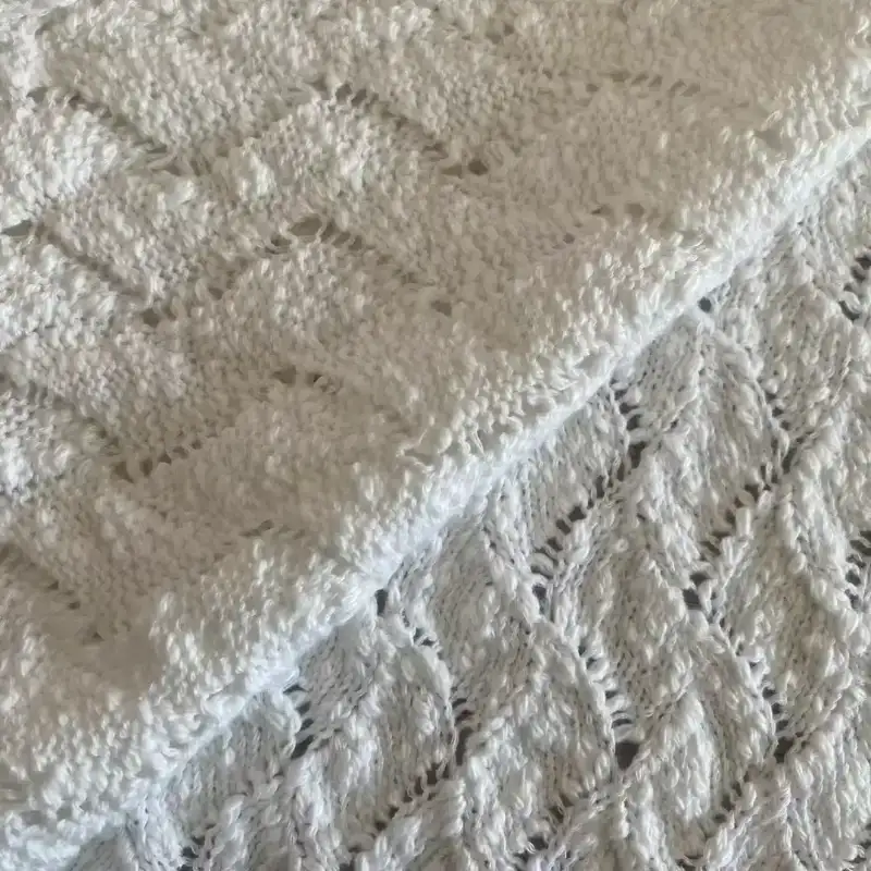 China Yarn for Open Cardigan (Sweater) Knot Yarn Fancy Yarn Cotton 漂白 color buy from China wholesaler bulk order at wholesale price free worldwide shipping Alibaba