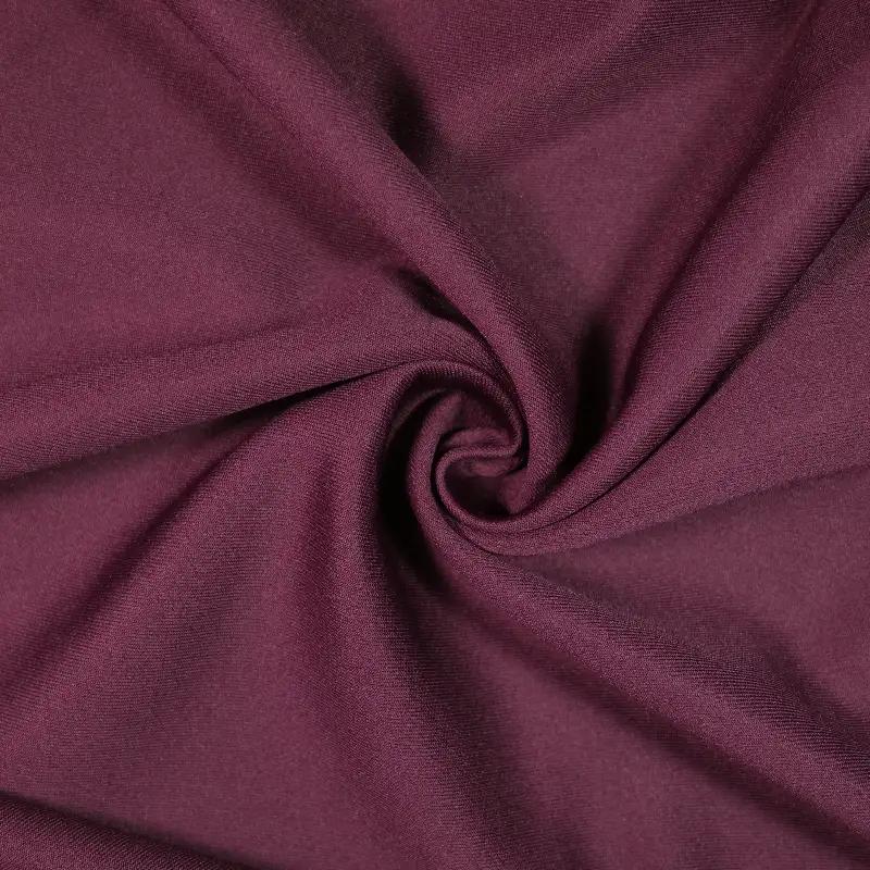 China Fabric for Jackets,Skirt,Trench Coat Scuba Knit Fabric Cotton Polyester Spandex pupple color buy from China wholesaler bulk order at wholesale price free worldwide shipping Alibaba