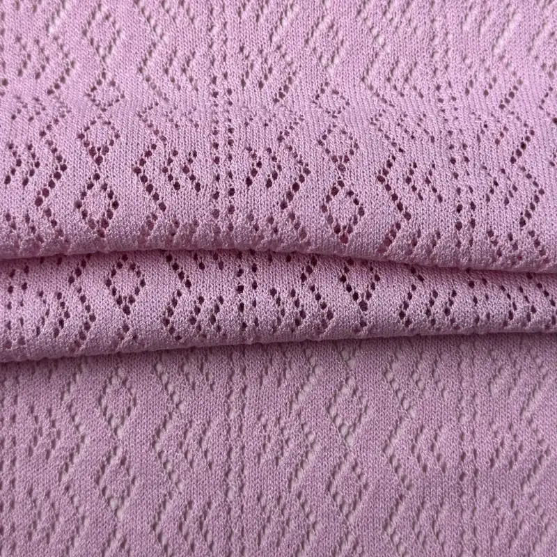 China Yarn for Ladies Vest (Sweater),Half-Zipper Cardigan (Sweater),Knitted Jacket (Sweater),T-shirt (Sweater) Semi-Worsted Spun Regular Yarn Nylon Rayon pink color buy from China wholesaler bulk order at wholesale price free worldwide shipping Alibaba