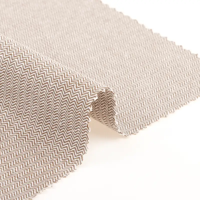 China Fabric for Shirt,Blouse,Skirt,Shorts,Padded Jacket Cotton Twill Natural Woven Fabric Cotton Khaki-White color buy from China wholesaler bulk order at wholesale price free worldwide shipping Alibaba