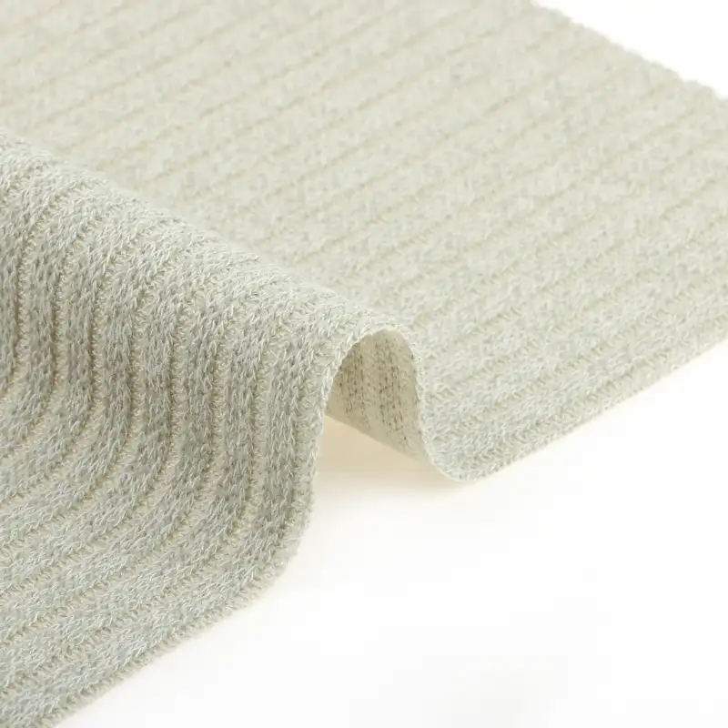 China Fabric for T-Shirt,Shirt Long Sleeve Zipper (Sweater),Crop Top Pullover (Sweater) Rib Knit Fabric Polyester Rayon Spandex green color buy from China wholesaler bulk order at wholesale price free worldwide shipping Alibaba