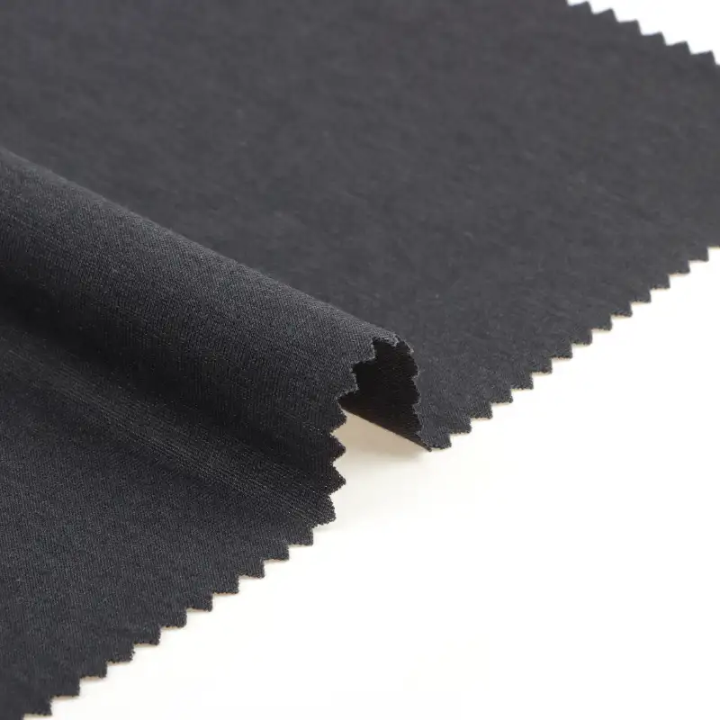 China Fabric for T-shirt (Sweater),Cami Top (Sweater) Single Jersey Knit Fabric Polyester Cotton Rayon Charcoal color buy from China wholesaler bulk order at wholesale price free worldwide shipping Alibaba