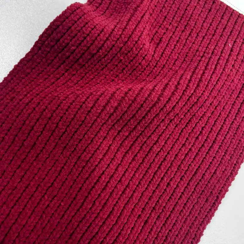 China Yarn for Full-Zipper Cardigan (Sweater),Knitted Jacket (Sweater),Men's Pants (Sweater),Women's Pants (Sweater) Matt Chenille Fancy Yarn Polyester Red color buy from China wholesaler bulk order at wholesale price free worldwide shipping Alibaba